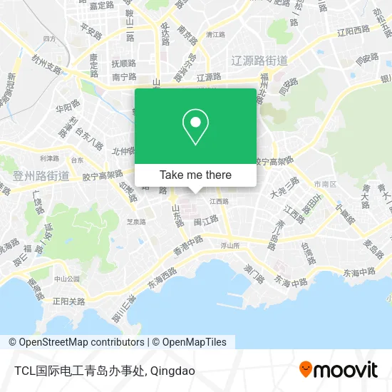 TCL国际电工青岛办事处 map