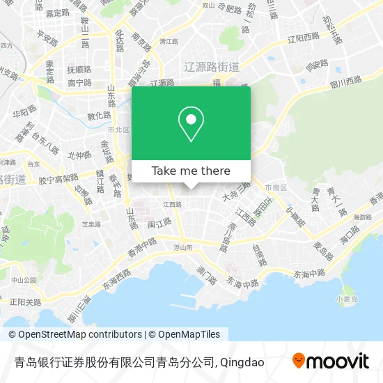 青岛银行证券股份有限公司青岛分公司 map
