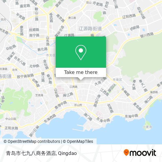 青岛市七九八商务酒店 map