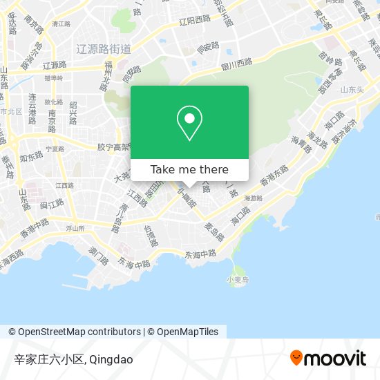 辛家庄六小区 map