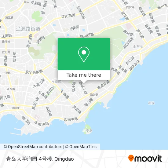 青岛大学润园-4号楼 map