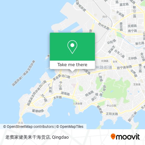 老窦家健美来干海货店 map