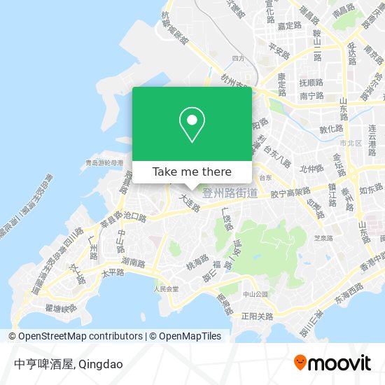 中亨啤酒屋 map