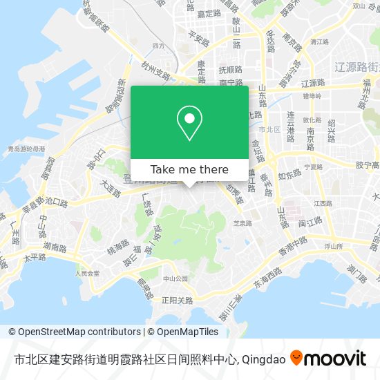 市北区建安路街道明霞路社区日间照料中心 map