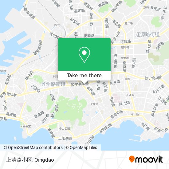 上清路小区 map