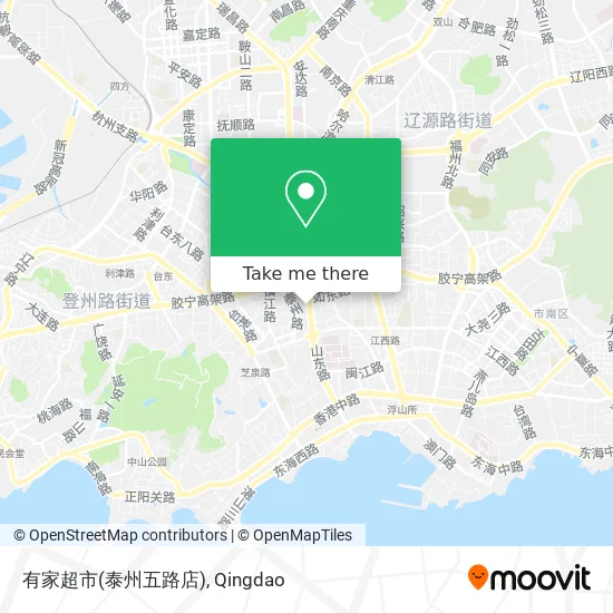 有家超市(泰州五路店) map