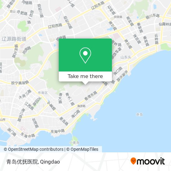 青岛优抚医院 map