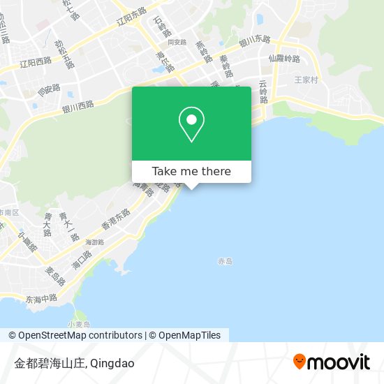 金都碧海山庄 map