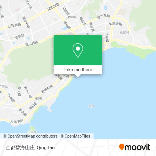 金都碧海山庄 map
