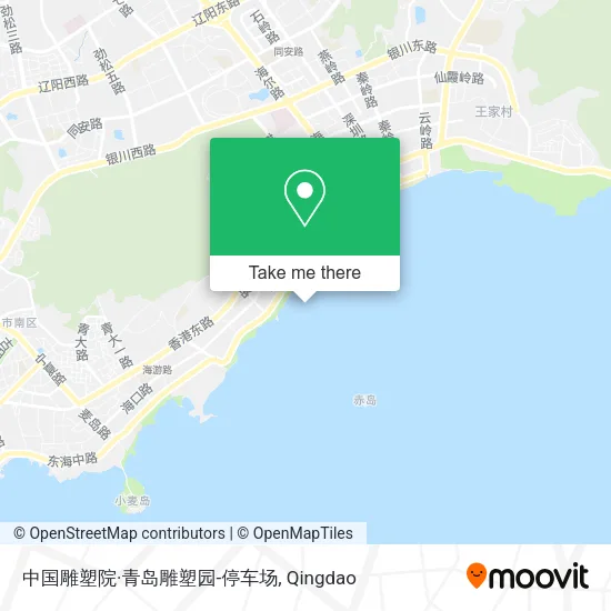 中国雕塑院·青岛雕塑园-停车场 map