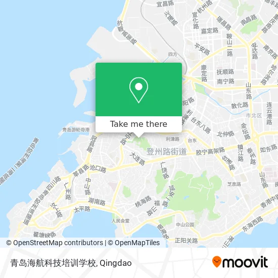 青岛海航科技培训学校 map