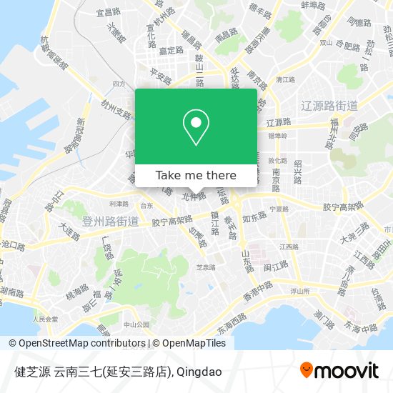 健芝源 云南三七(延安三路店) map