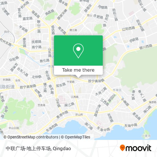 中联广场-地上停车场 map