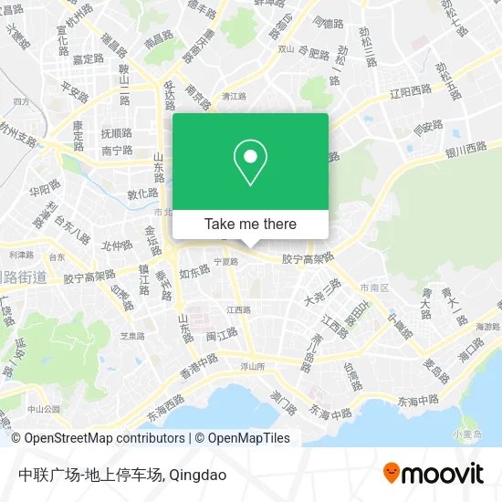 中联广场-地上停车场 map