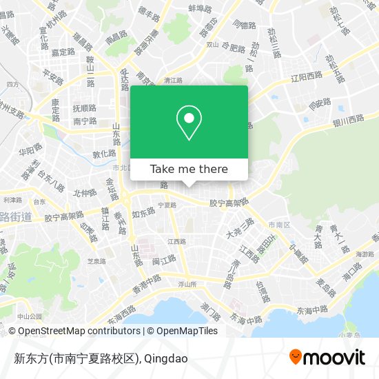 新东方(市南宁夏路校区) map
