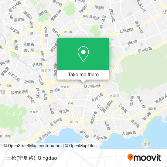 三枪(宁夏路) map