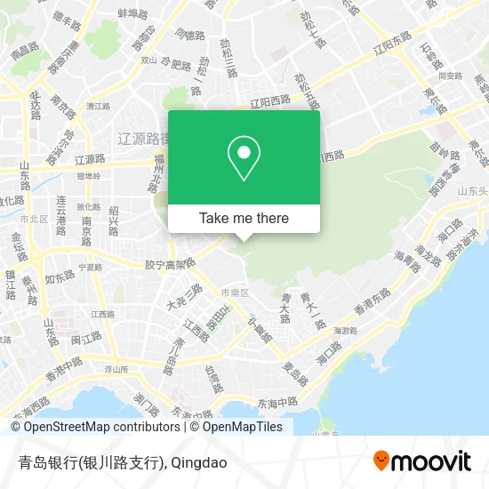 青岛银行(银川路支行) map