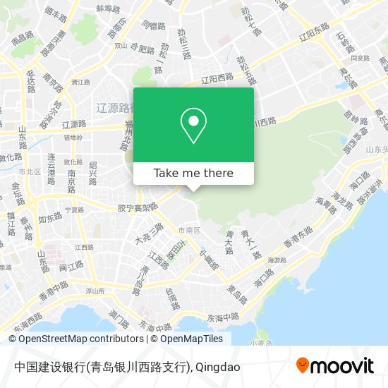 中国建设银行(青岛银川西路支行) map