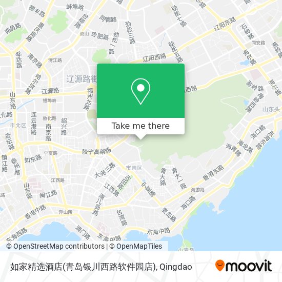 如家精选酒店(青岛银川西路软件园店) map