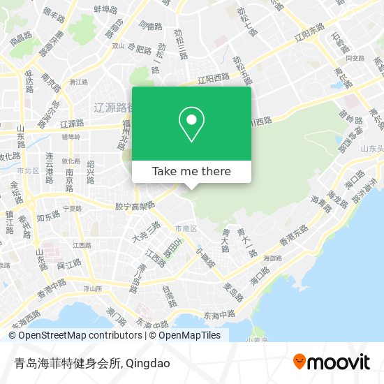 青岛海菲特健身会所 map
