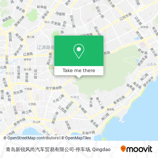 青岛新锐风尚汽车贸易有限公司-停车场 map