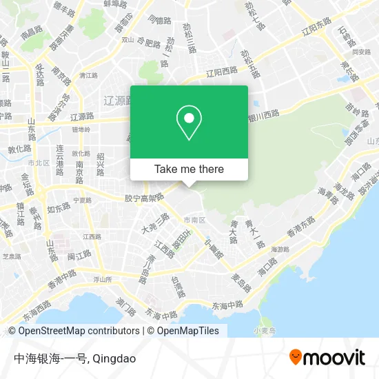 中海银海-一号 map