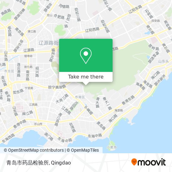 青岛市药品检验所 map