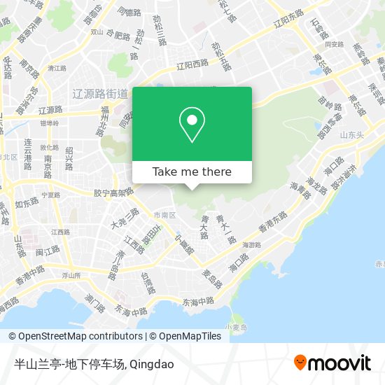 半山兰亭-地下停车场 map