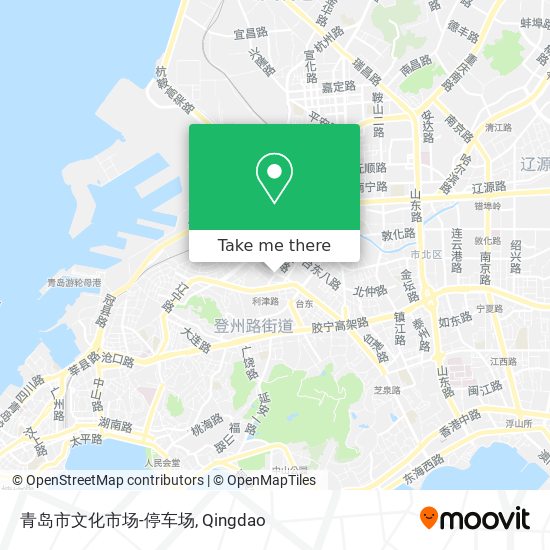 青岛市文化市场-停车场 map