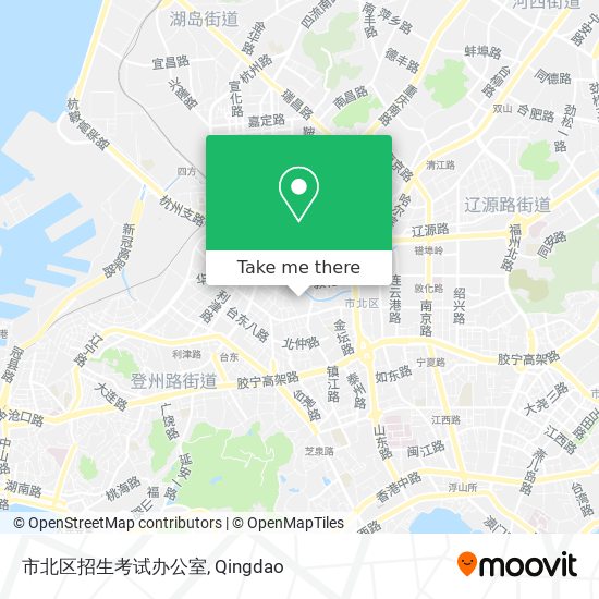 市北区招生考试办公室 map