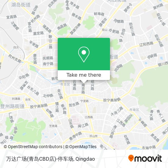 万达广场(青岛CBD店)-停车场 map
