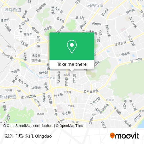 凯景广场-东门 map