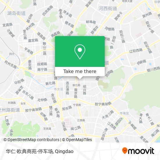 华仁·欧典商苑-停车场 map