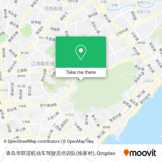 青岛市联谊机动车驾驶员培训队(徐家村) map