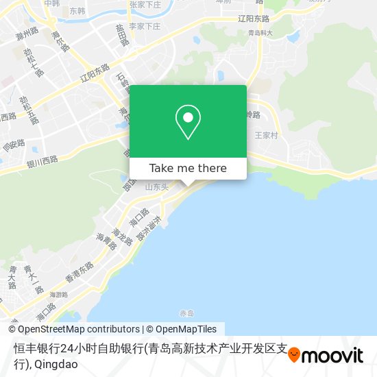 恒丰银行24小时自助银行(青岛高新技术产业开发区支行) map