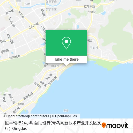 恒丰银行24小时自助银行(青岛高新技术产业开发区支行) map
