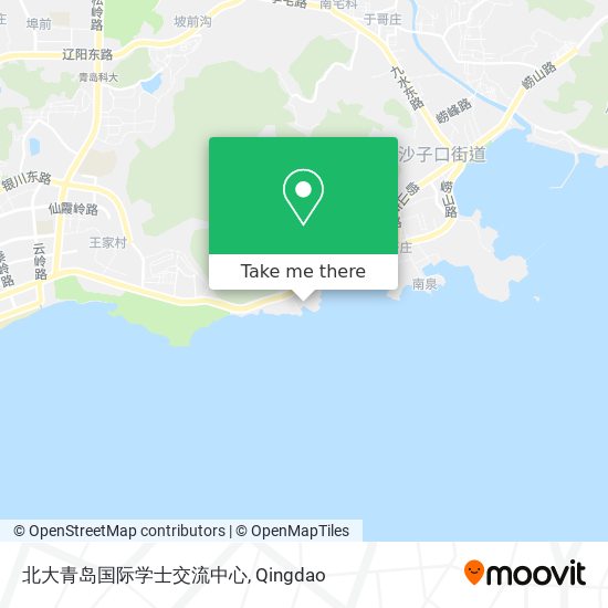 北大青岛国际学士交流中心 map