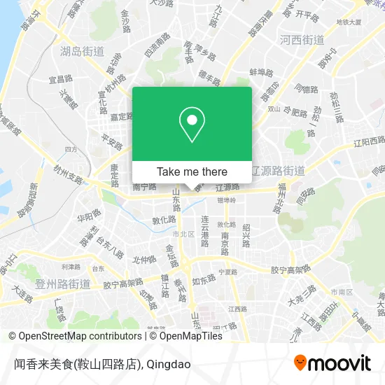 闻香来美食(鞍山四路店) map