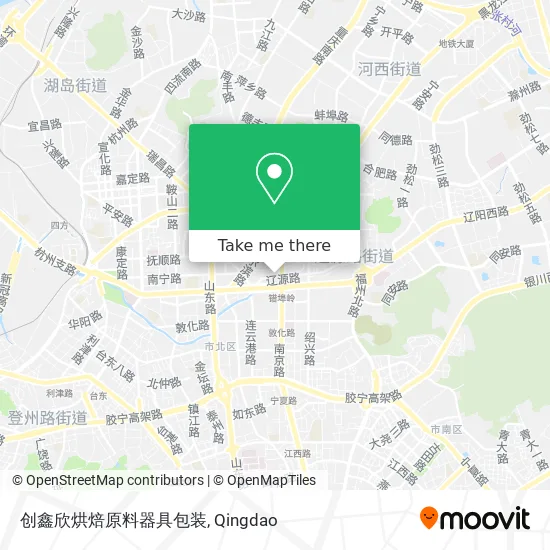 创鑫欣烘焙原料器具包装 map