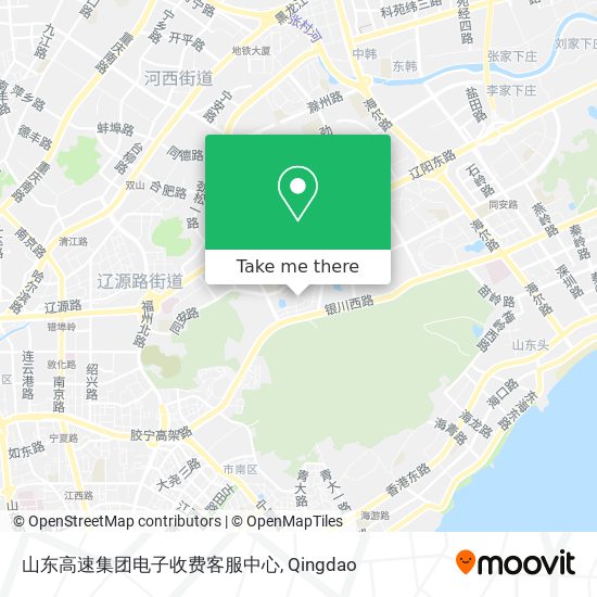 山东高速集团电子收费客服中心 map