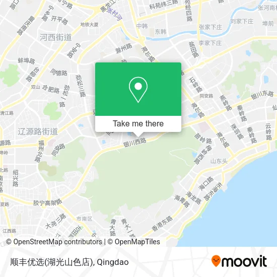 顺丰优选(湖光山色店) map