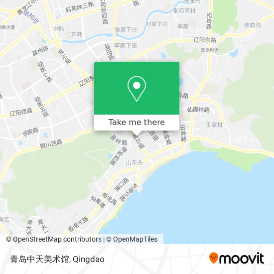 青岛中天美术馆 map