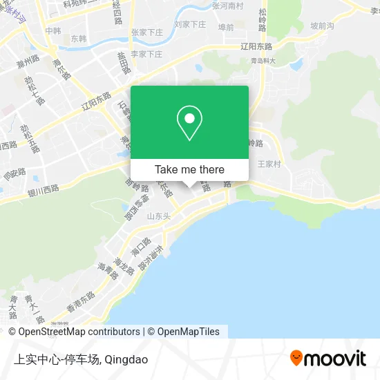 上实中心-停车场 map