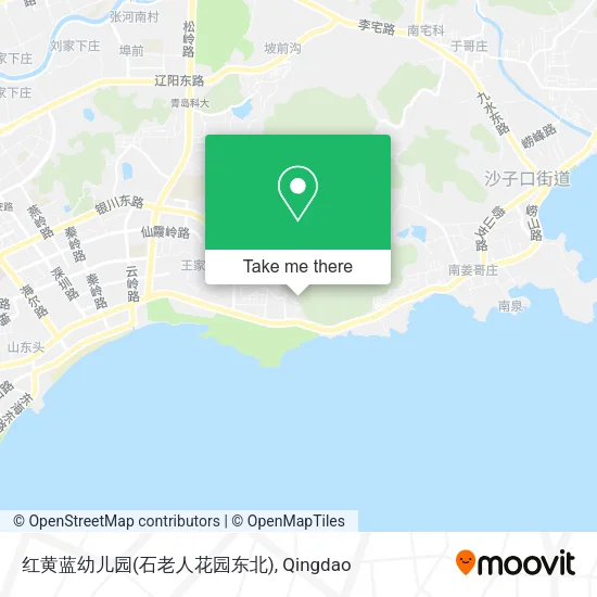 红黄蓝幼儿园(石老人花园东北) map