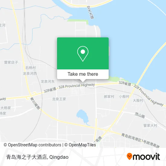 青岛海之子大酒店 map