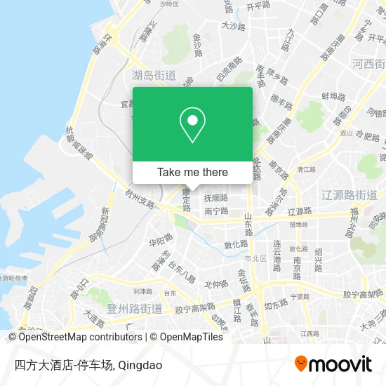 四方大酒店-停车场 map