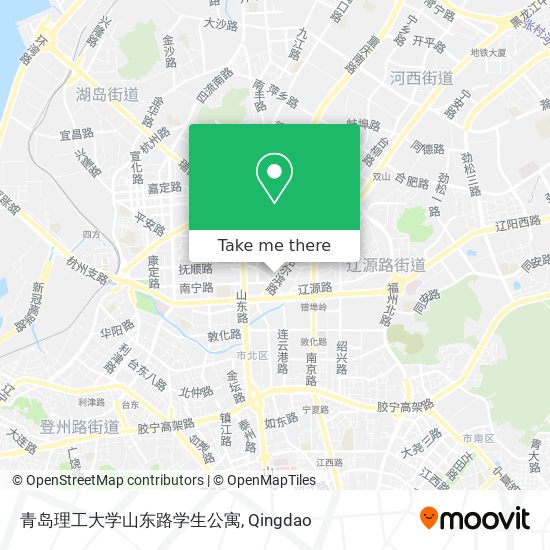 青岛理工大学山东路学生公寓 map