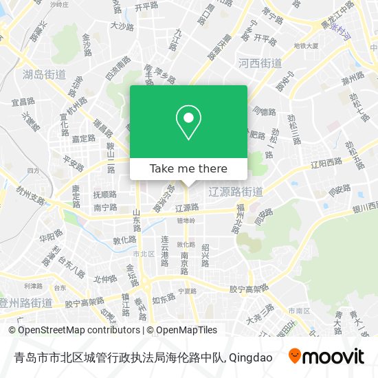 青岛市市北区城管行政执法局海伦路中队 map