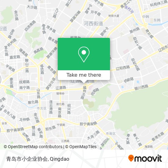 青岛市小企业协会 map