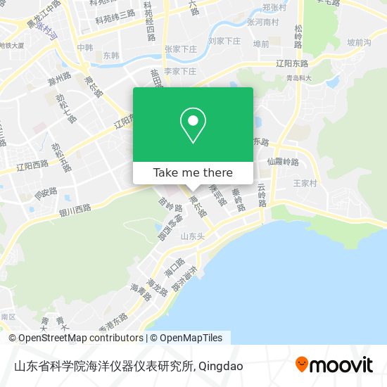 山东省科学院海洋仪器仪表研究所 map